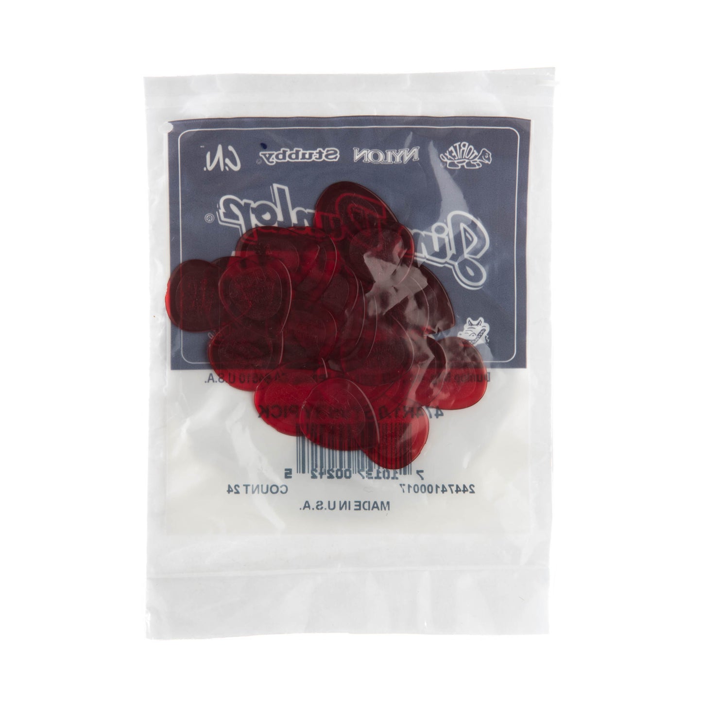Jim Dunlop DUNLOP STUBBY 1.0mm JAZZ GUITAR PICK REFILL BAG 24-PACK - 474R100