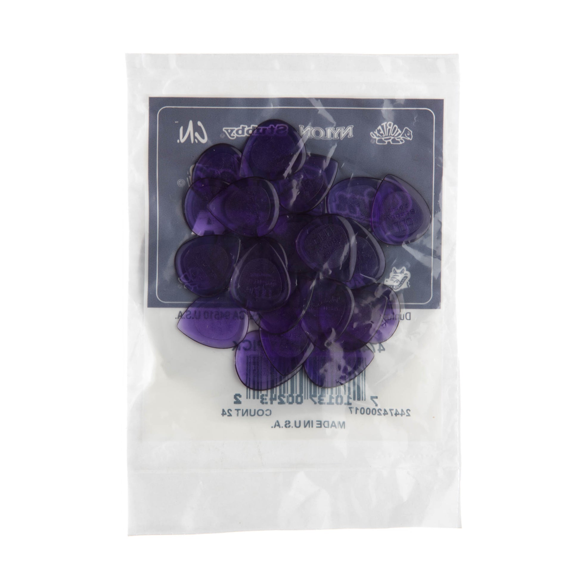 Jim Dunlop DUNLOP STUBBY 2.0mm JAZZ GUITAR PICK REFILL BAG 24-PACK - 474R200