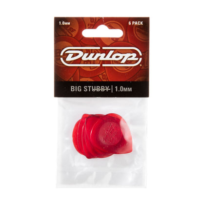 Jim Dunlop DUNLOP BIG STUBBY 1.0mm GUITAR PICK PLAYER'S PACK 06-PACK - 475P100