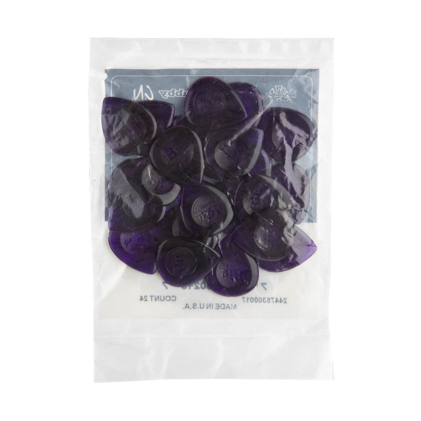 Jim Dunlop DUNLOP BIG STUBBY 3.0mm GUITAR PICK REFILL BAG 24-PACK - 475R300