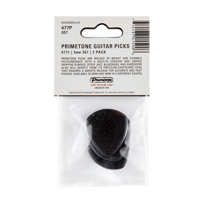 Jim Dunlop DUNLOP PRIMETONE CLASSIC LARGE ROUND TIP 3.0mm GUITAR PICK PLAYER'S PACK 03-PACK - 477P307