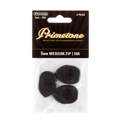 Jim Dunlop DUNLOP PRIMETONE CLASSIC MEDIUM TIP 5.0mm GUITAR PICK PLAYER'S PACK 03-PACK - 477P506