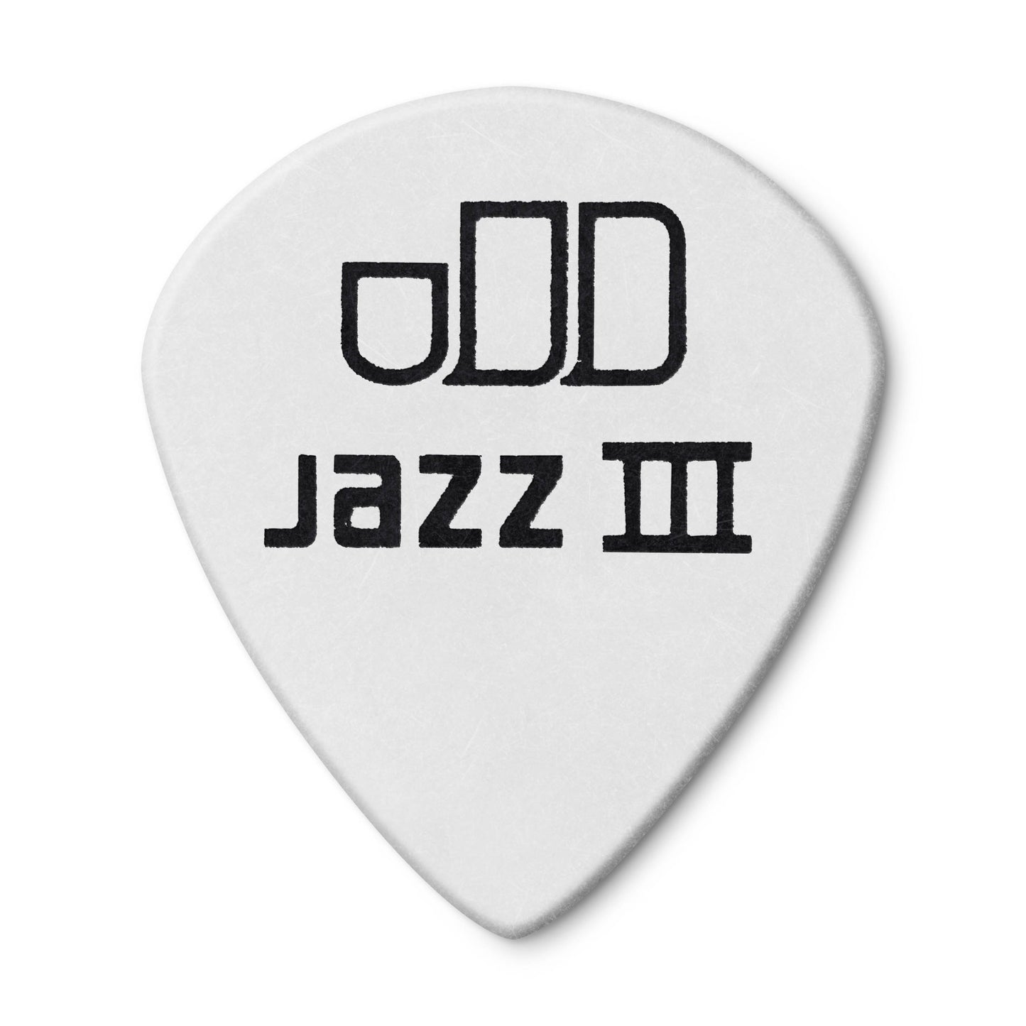 Jim Dunlop DUNLOP TORTEX WHITE 1.0mm JAZZ III GUITAR PICK PLAYER'S PACK 12-PACK - 478P100