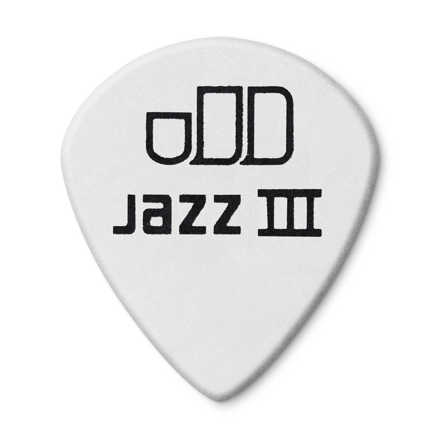 Jim Dunlop DUNLOP TORTEX WHITE 1.35mm JAZZ III GUITAR PICK PLAYER'S PACK 12-PACK - 478P135