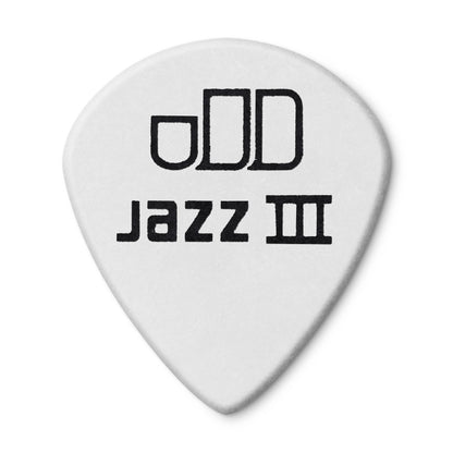 Jim Dunlop DUNLOP TORTEX WHITE 1.35mm JAZZ III GUITAR PICK PLAYER'S PACK 12-PACK - 478P135