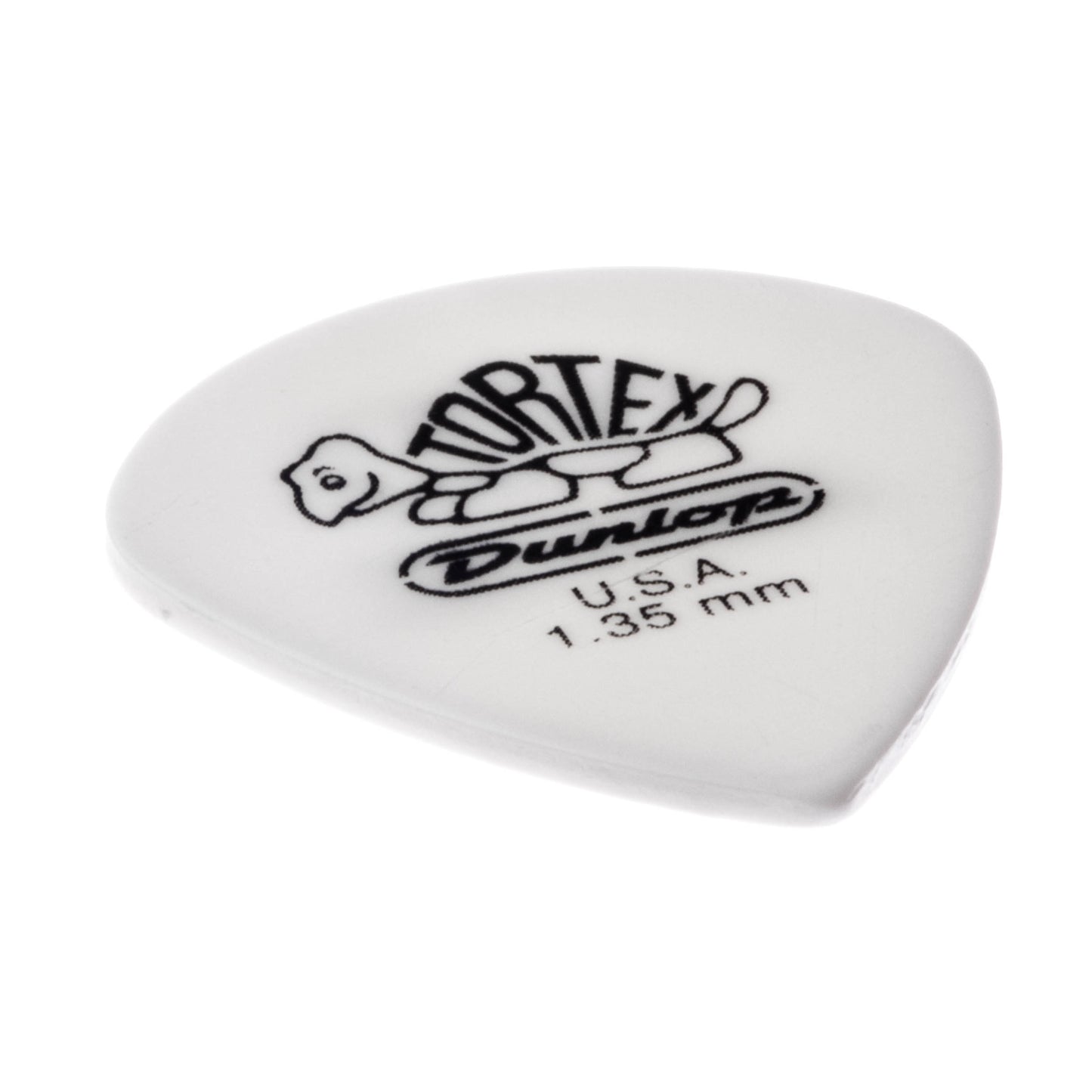 Jim Dunlop DUNLOP TORTEX WHITE 1.35mm JAZZ III GUITAR PICK PLAYER'S PACK 12-PACK - 478P135
