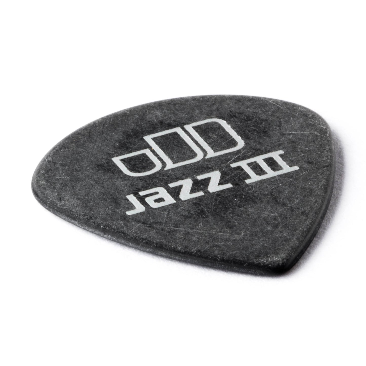 Jim Dunlop DUNLOP TORTEX PITCH BLACK 1.0mm JAZZ III GUITAR PICK PLAYER'S PACK 12-PACK - 482P100
