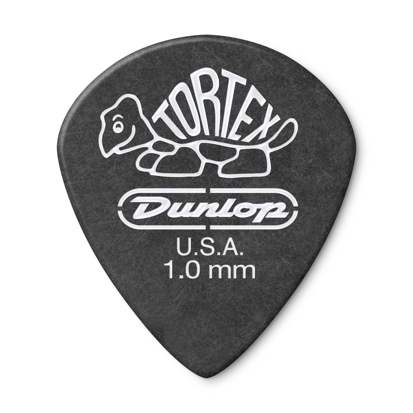 Jim Dunlop DUNLOP TORTEX PITCH BLACK 1.0mm JAZZ III GUITAR PICK PLAYER'S PACK 12-PACK - 482P100