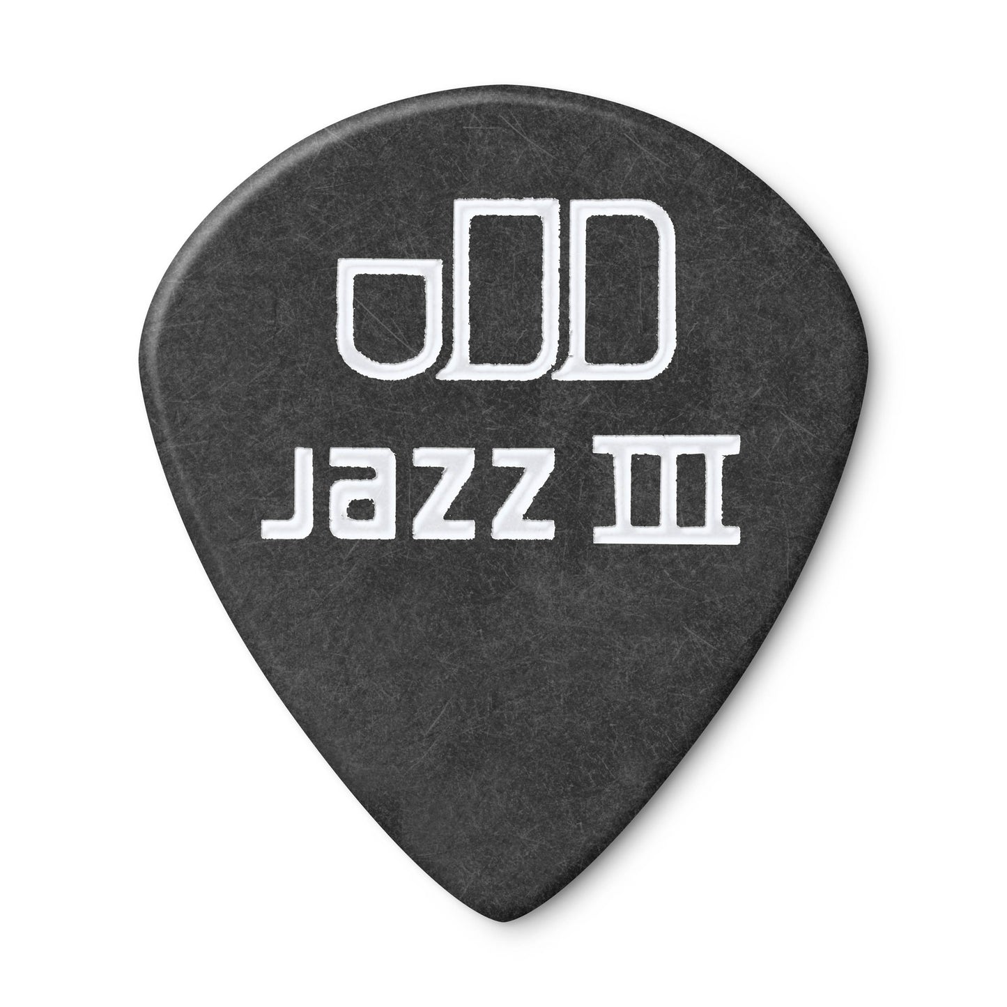 Jim Dunlop DUNLOP TORTEX PITCH BLACK 1.14mm JAZZ III GUITAR PICK PLAYER'S PACK 12-PACK - 482P114