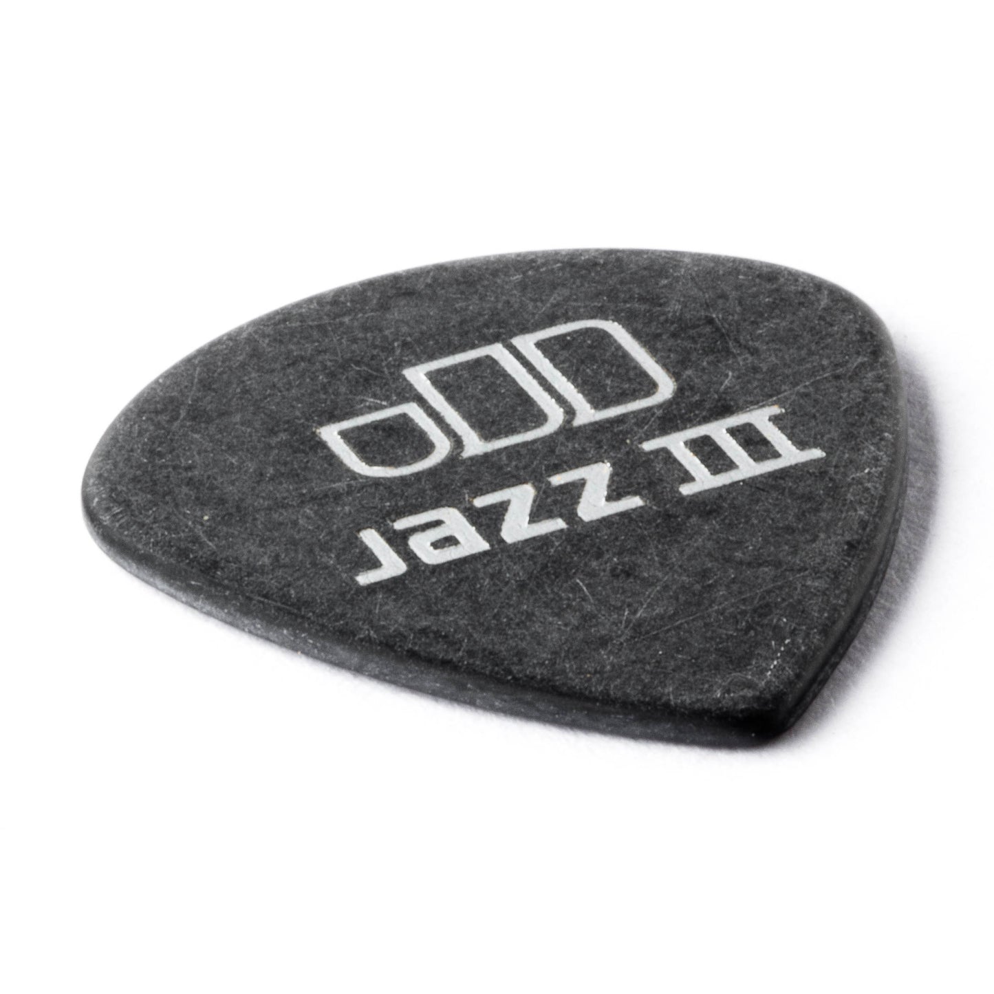 Jim Dunlop DUNLOP TORTEX PITCH BLACK 1.14mm JAZZ III GUITAR PICK PLAYER'S PACK 12-PACK - 482P114