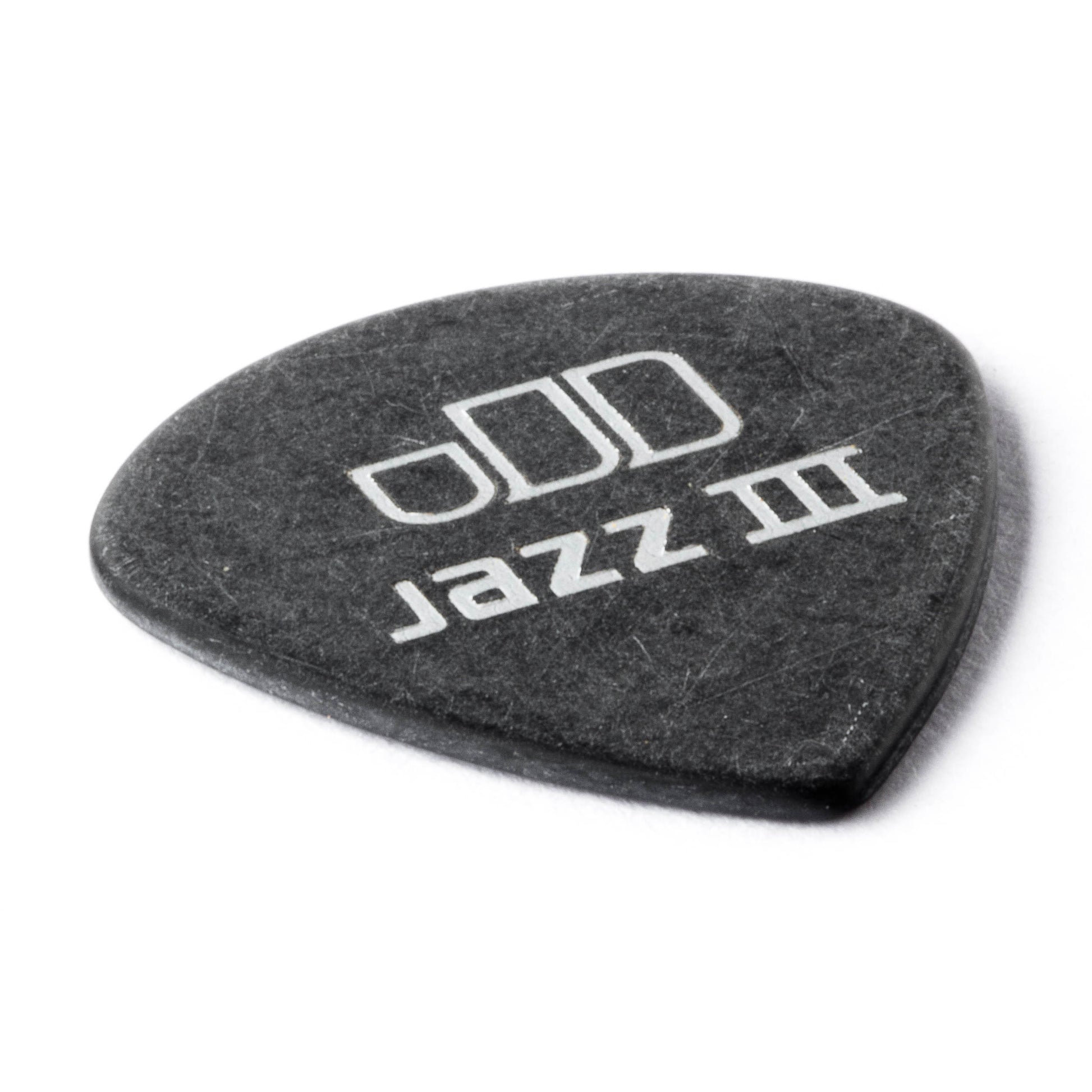 Jim Dunlop DUNLOP TORTEX PITCH BLACK 1.14mm JAZZ III GUITAR PICK PLAYER'S PACK 12-PACK - 482P114