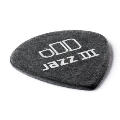 Jim Dunlop DUNLOP TORTEX PITCH BLACK 1.14mm JAZZ III GUITAR PICK PLAYER'S PACK 12-PACK - 482P114