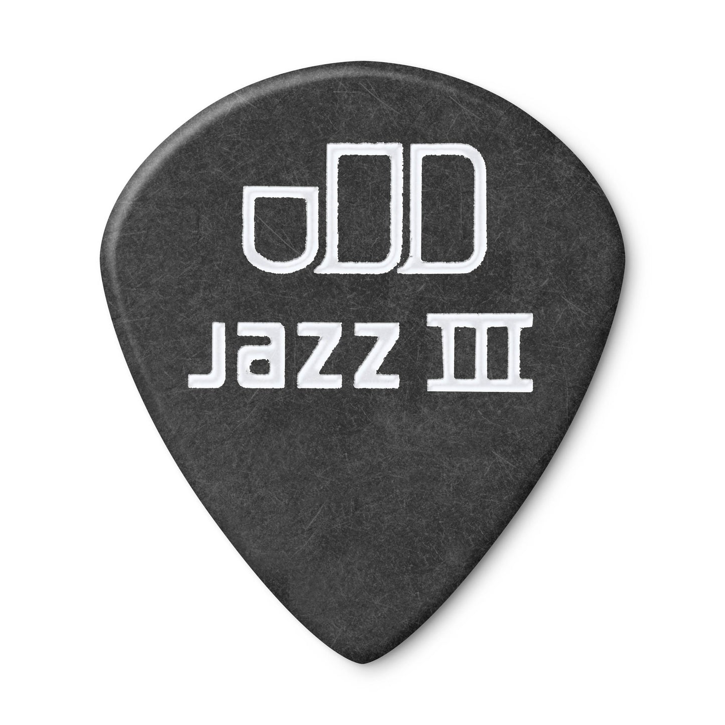 Jim Dunlop DUNLOP TORTEX PITCH BLACK 1.35mm JAZZ III GUITAR PICK PLAYER'S PACK 12-PACK - 482P135