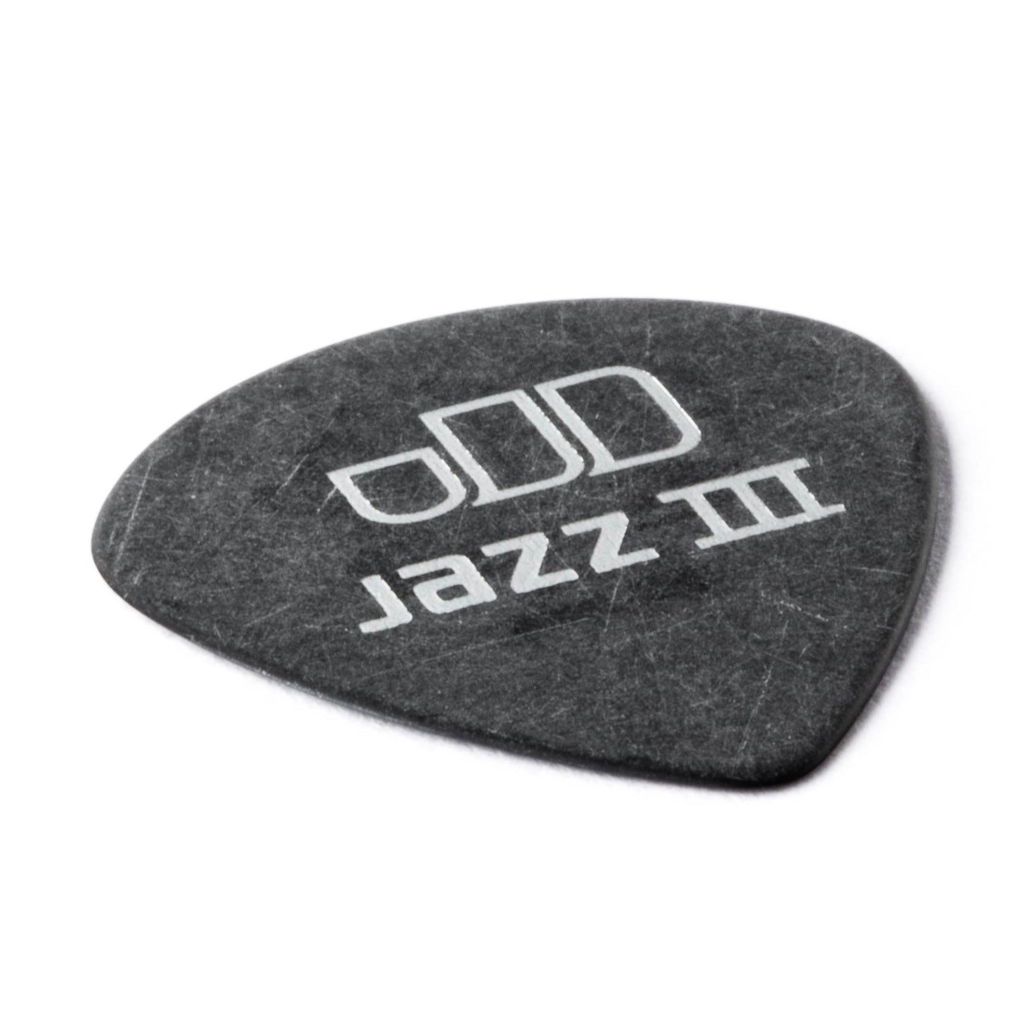 Jim Dunlop DUNLOP TORTEX PITCH BLACK 1.5mm JAZZ III GUITAR PICK PLAYER'S PACK 12-PACK - 482P150