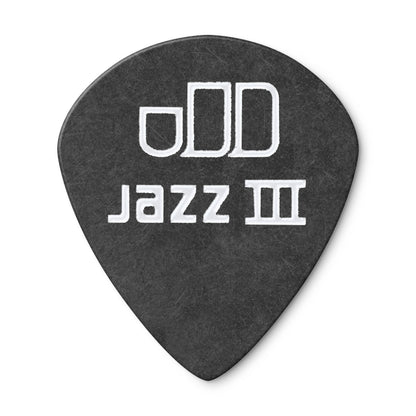 Jim Dunlop DUNLOP TORTEX PITCH BLACK .50mm JAZZ III GUITAR PICK PLAYER'S PACK 12-PACK - 482P050