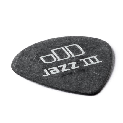 Jim Dunlop DUNLOP TORTEX PITCH BLACK .50mm JAZZ III GUITAR PICK PLAYER'S PACK 12-PACK - 482P050