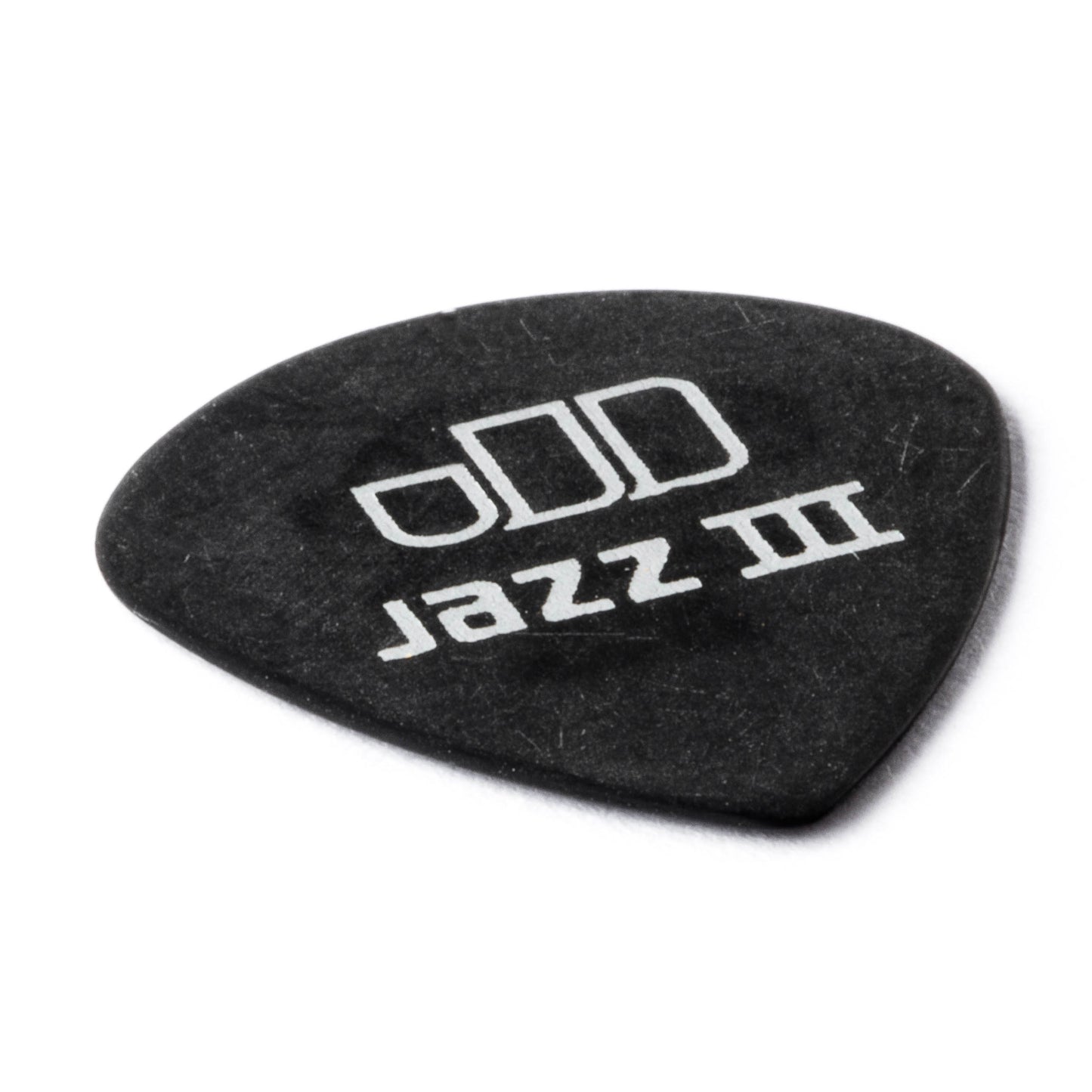 Jim Dunlop DUNLOP TORTEX PITCH BLACK .60mm JAZZ III GUITAR PICK PLAYER'S PACK 12-PACK - 482P060