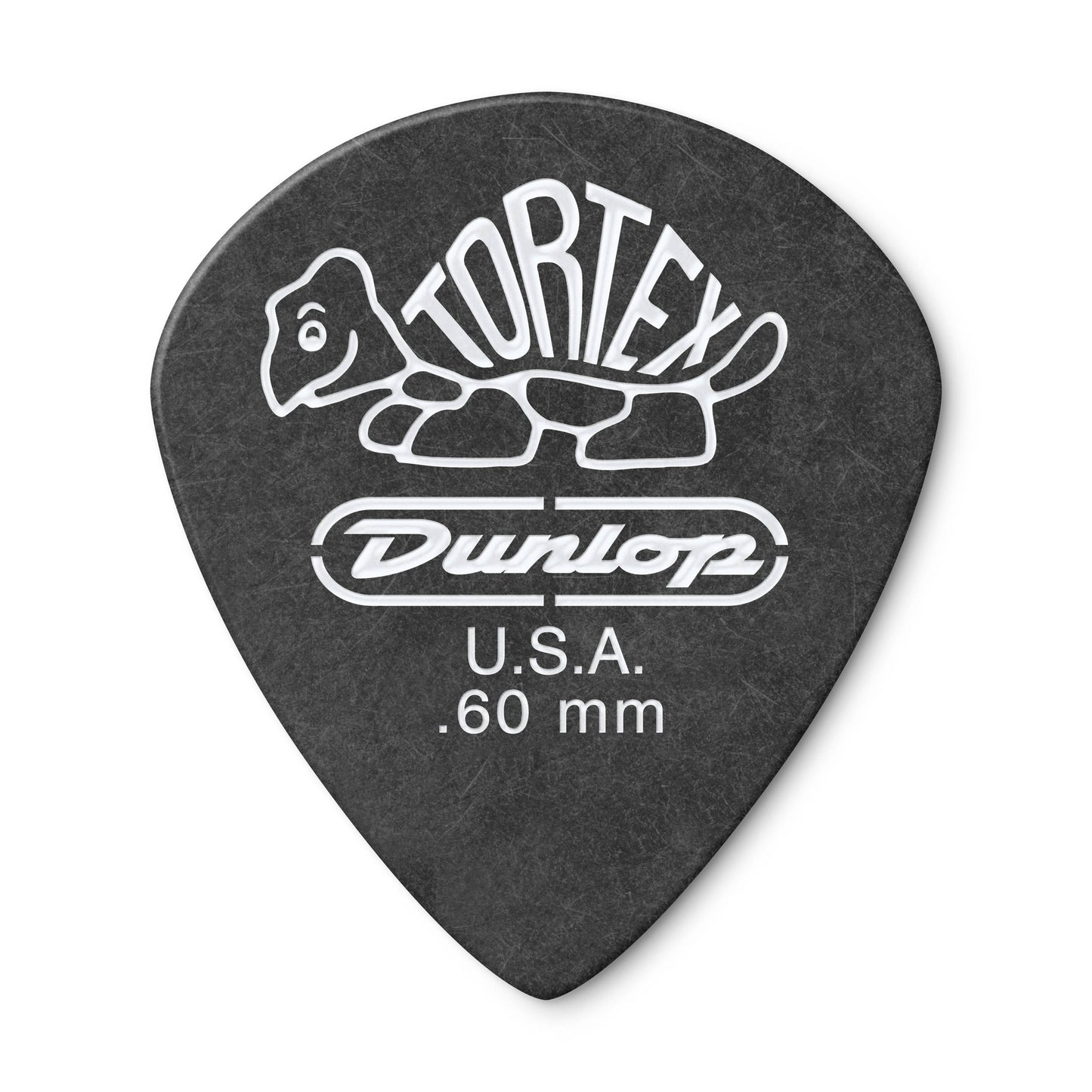 Jim Dunlop DUNLOP TORTEX PITCH BLACK .60mm JAZZ III GUITAR PICK PLAYER'S PACK 12-PACK - 482P060
