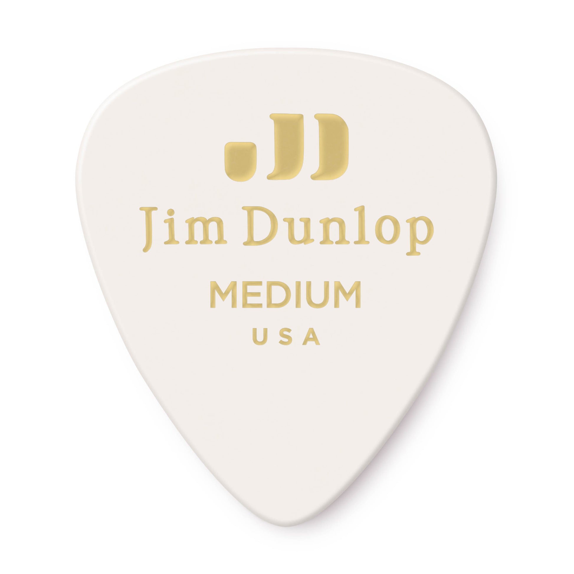 Jim Dunlop DUNLOP CELLULOID WHITE GUITAR PICK PLAYER'S PACK 12-PACK MEDIUM - 483P01MD