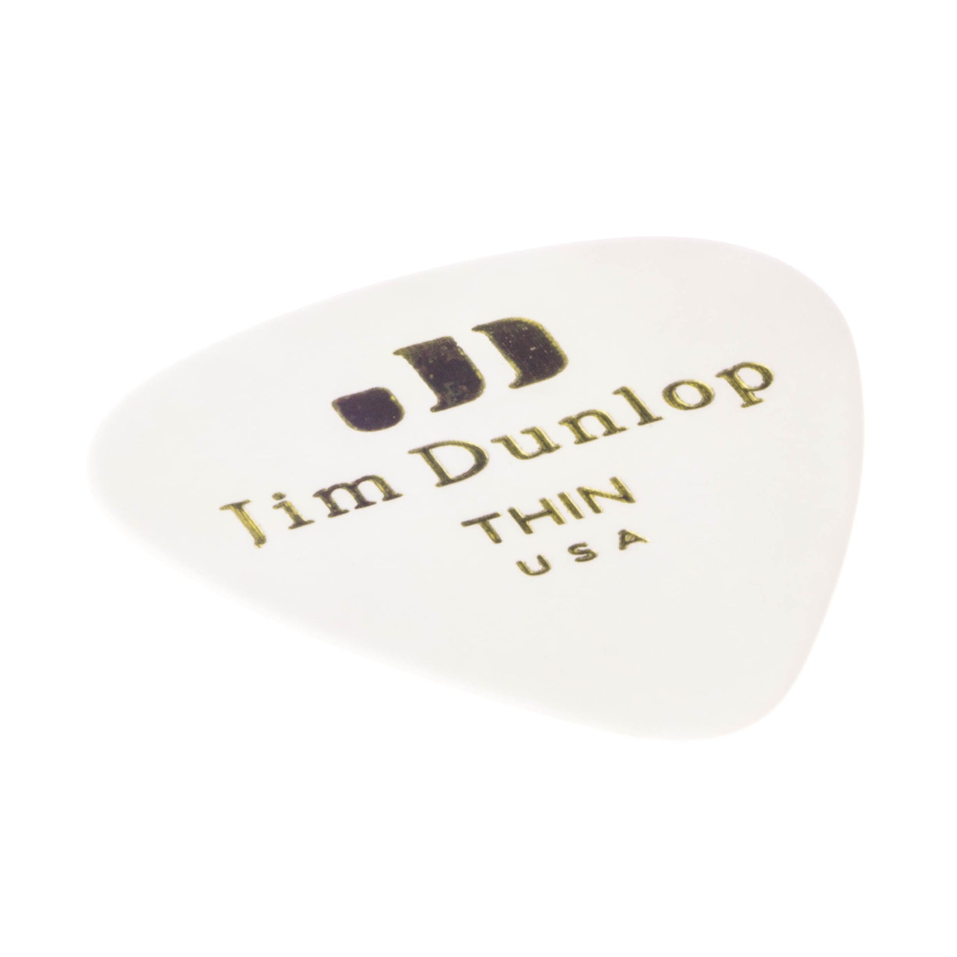Jim Dunlop DUNLOP CELLULOID WHITE GUITAR PICK PLAYER'S PACK 12-PACK THIN - 483P01TH