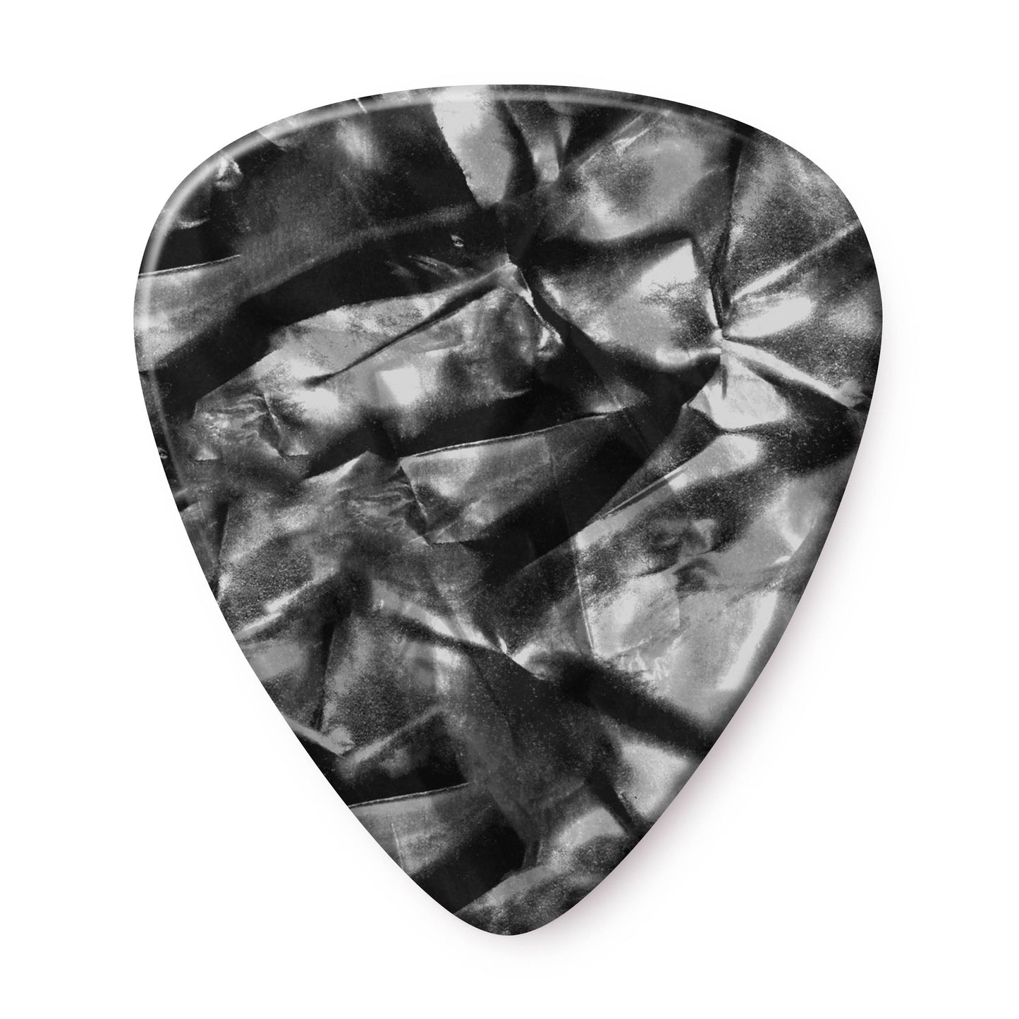 Jim Dunlop DUNLOP CELLULOID BLACK PEARLOID GUITAR PICK PLAYER'S PACK 12-PACK HEAVY - 483P02HV