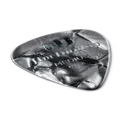 Jim Dunlop DUNLOP CELLULOID BLACK PEARLOID GUITAR PICK PLAYER'S PACK 12-PACK MEDIUM - 483P02MD