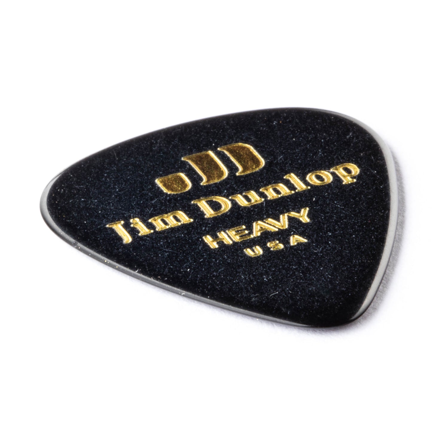 Jim Dunlop DUNLOP CELLULOID BLACK GUITAR PICK PLAYER'S PACK 12-PACK HEAVY - 483P03HV
