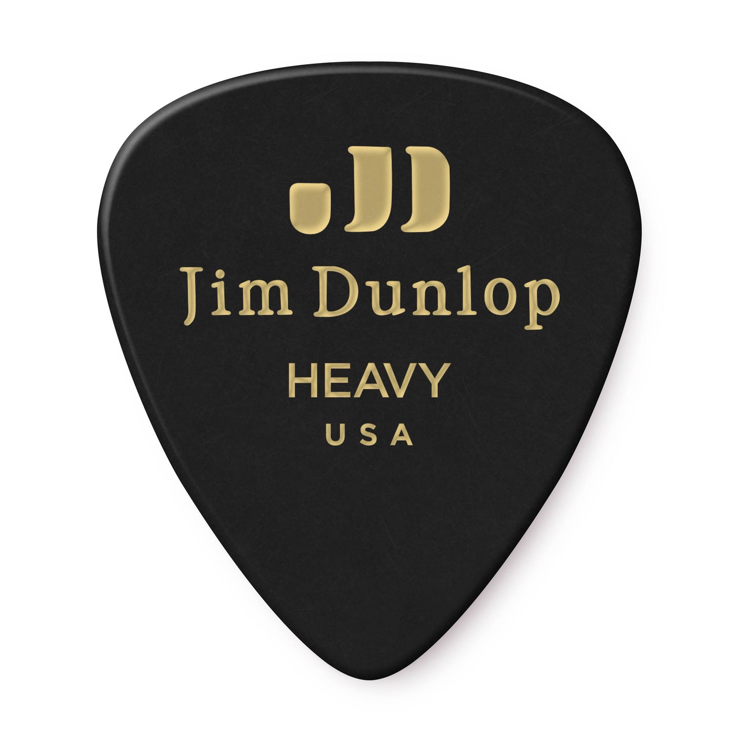 Jim Dunlop DUNLOP CELLULOID BLACK GUITAR PICK PLAYER'S PACK 12-PACK HEAVY - 483P03HV