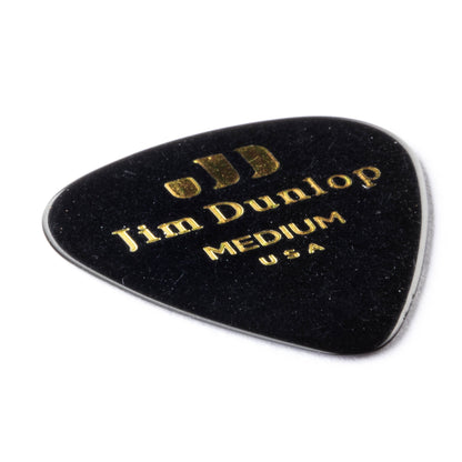 Jim Dunlop DUNLOP CELLULOID BLACK GUITAR PICK PLAYER'S PACK 12-PACK MEDIUM - 483P03MD