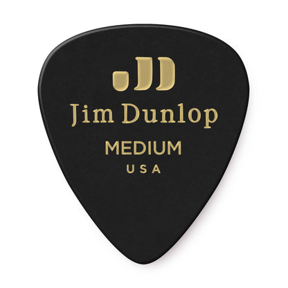 Jim Dunlop DUNLOP CELLULOID BLACK GUITAR PICK PLAYER'S PACK 12-PACK MEDIUM - 483P03MD