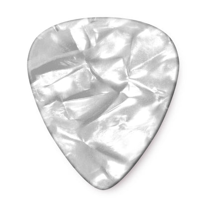Jim Dunlop DUNLOP CELLULOID WHITE PEARLOID GUITAR PICK PLAYER'S PACK 12-PACK HEAVY - 483P04HV