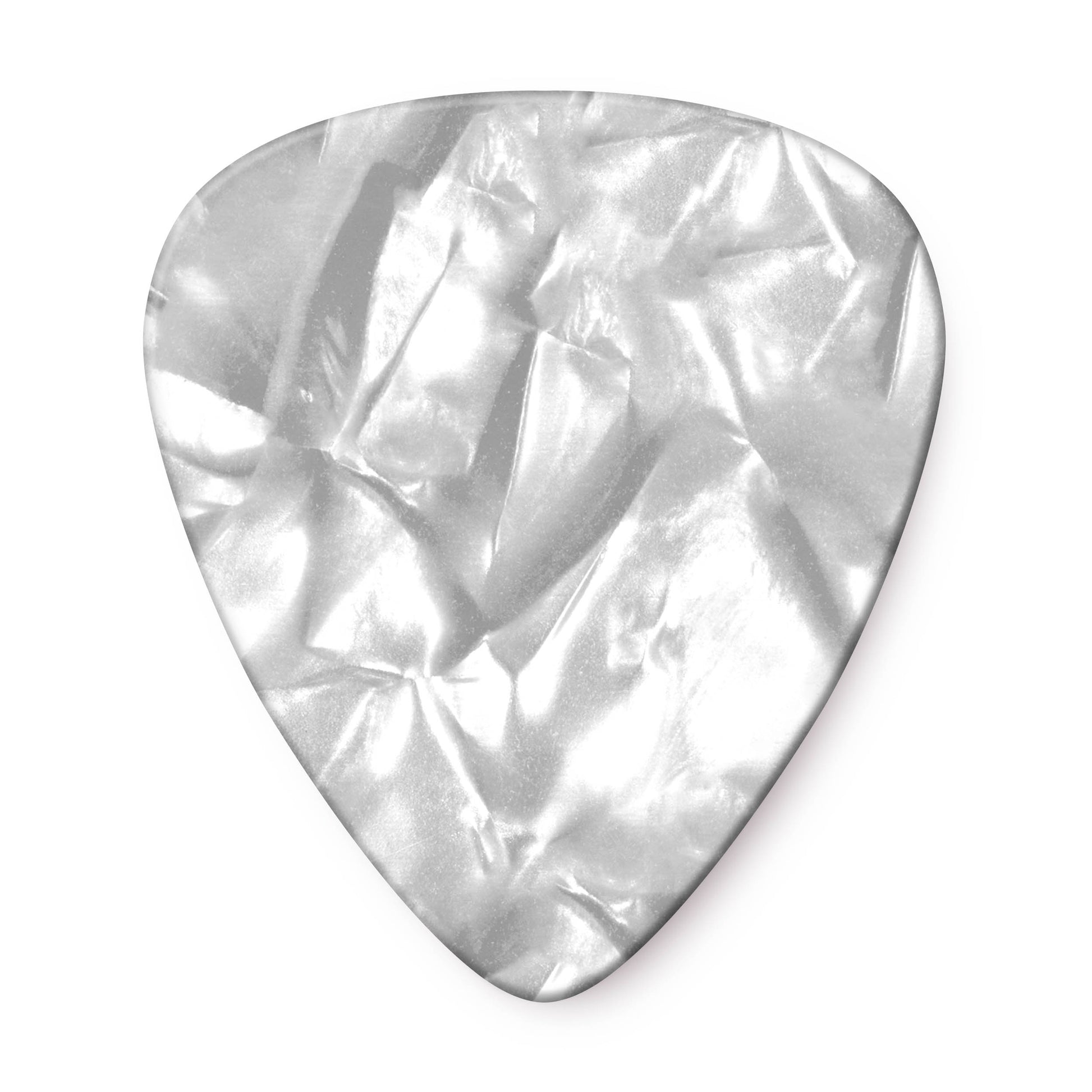 Jim Dunlop DUNLOP CELLULOID WHITE PEARLOID GUITAR PICK PLAYER'S PACK 12-PACK MEDIUM - 483P04MD