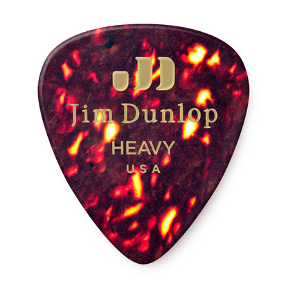 Jim Dunlop DUNLOP CELLULOID SHELL GUITAR PICK PLAYER'S PACK 12-PACK HEAVY - 483P05HV