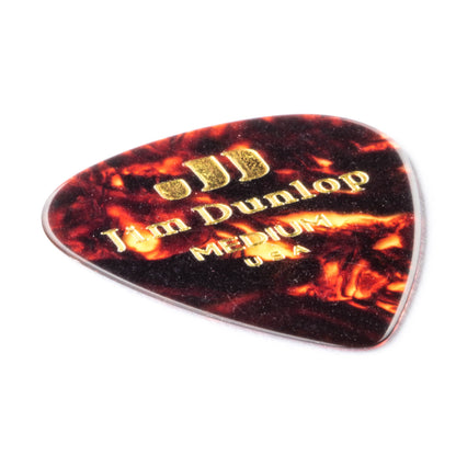 Jim Dunlop DUNLOP CELLULOID SHELL GUITAR PICK PLAYER'S PACK 12-PACK MEDIUM - 483P05MD