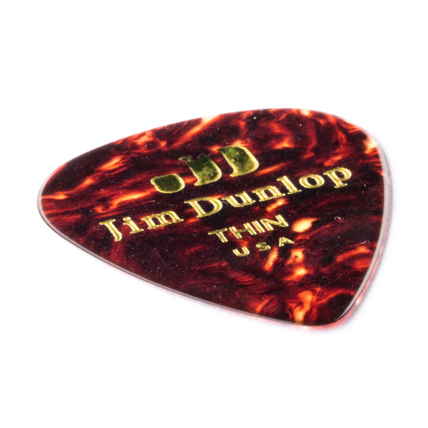 Jim Dunlop DUNLOP CELLULOID SHELL GUITAR PICK PLAYER'S PACK 12-PACK THIN - 483P05TH