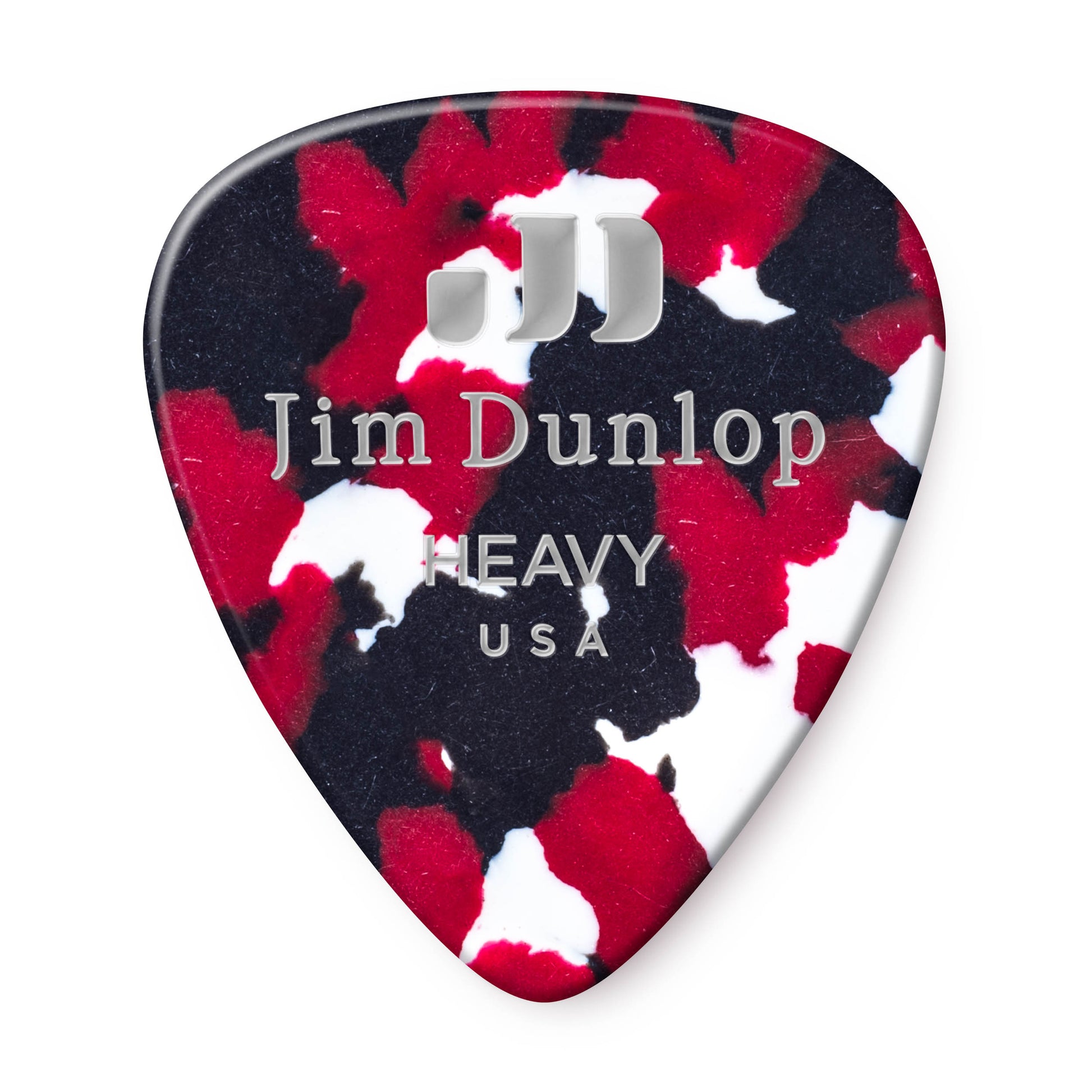 Jim Dunlop DUNLOP CELLULOID CONFETTI GUITAR PICK PLAYER'S PACK 12-PACK HEAVY - 483P06HV