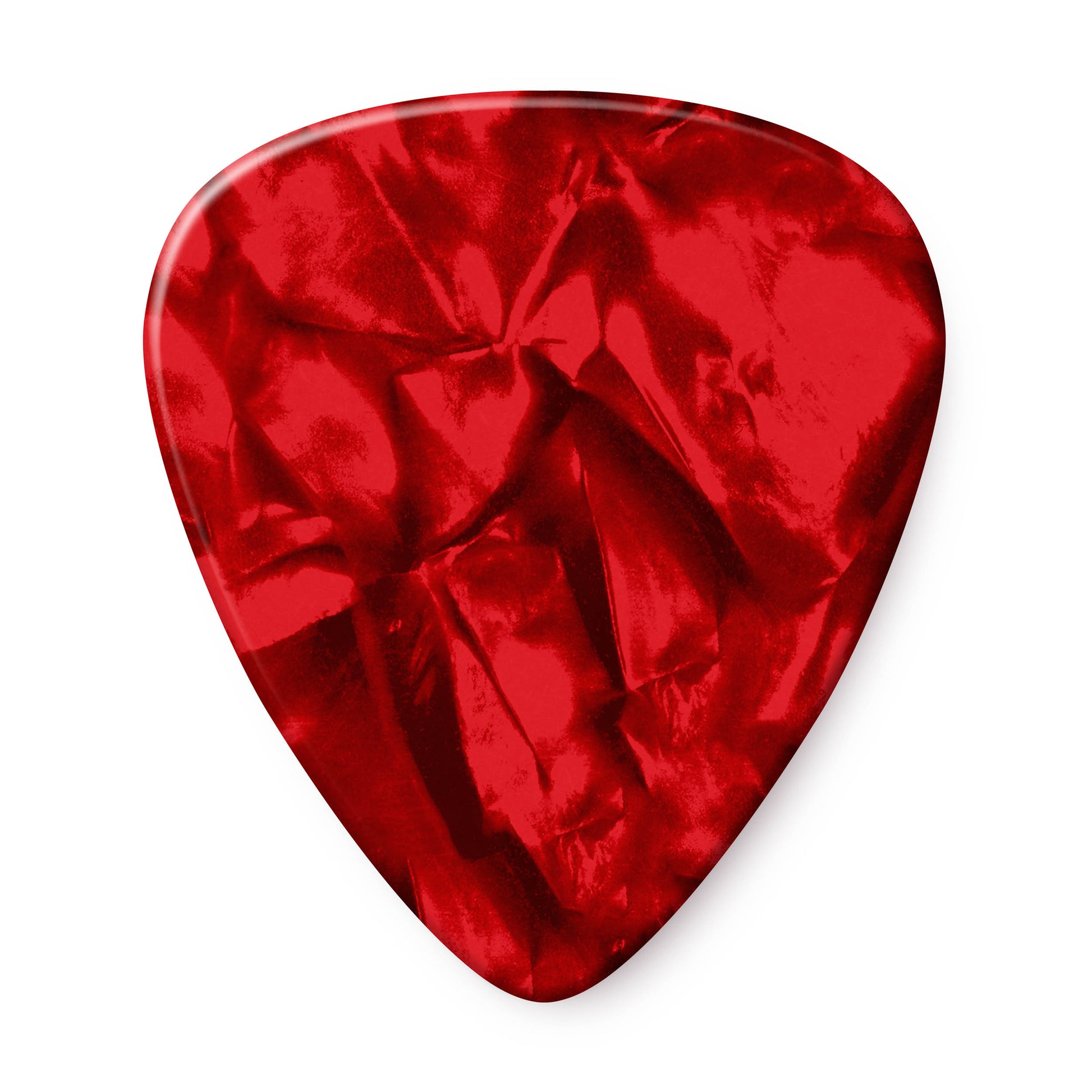 Jim Dunlop DUNLOP CELLULOID RED PEARLOID GUITAR PICK PLAYER'S PACK 12-PACK HEAVY - 483P09HV