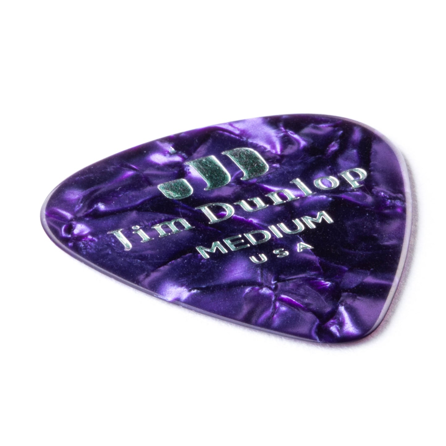 Jim Dunlop DUNLOP CELLULOID PURPLE PEARLOID GUITAR PICK PLAYER'S PACK 12-PACK MEDIUM - 483P13MD