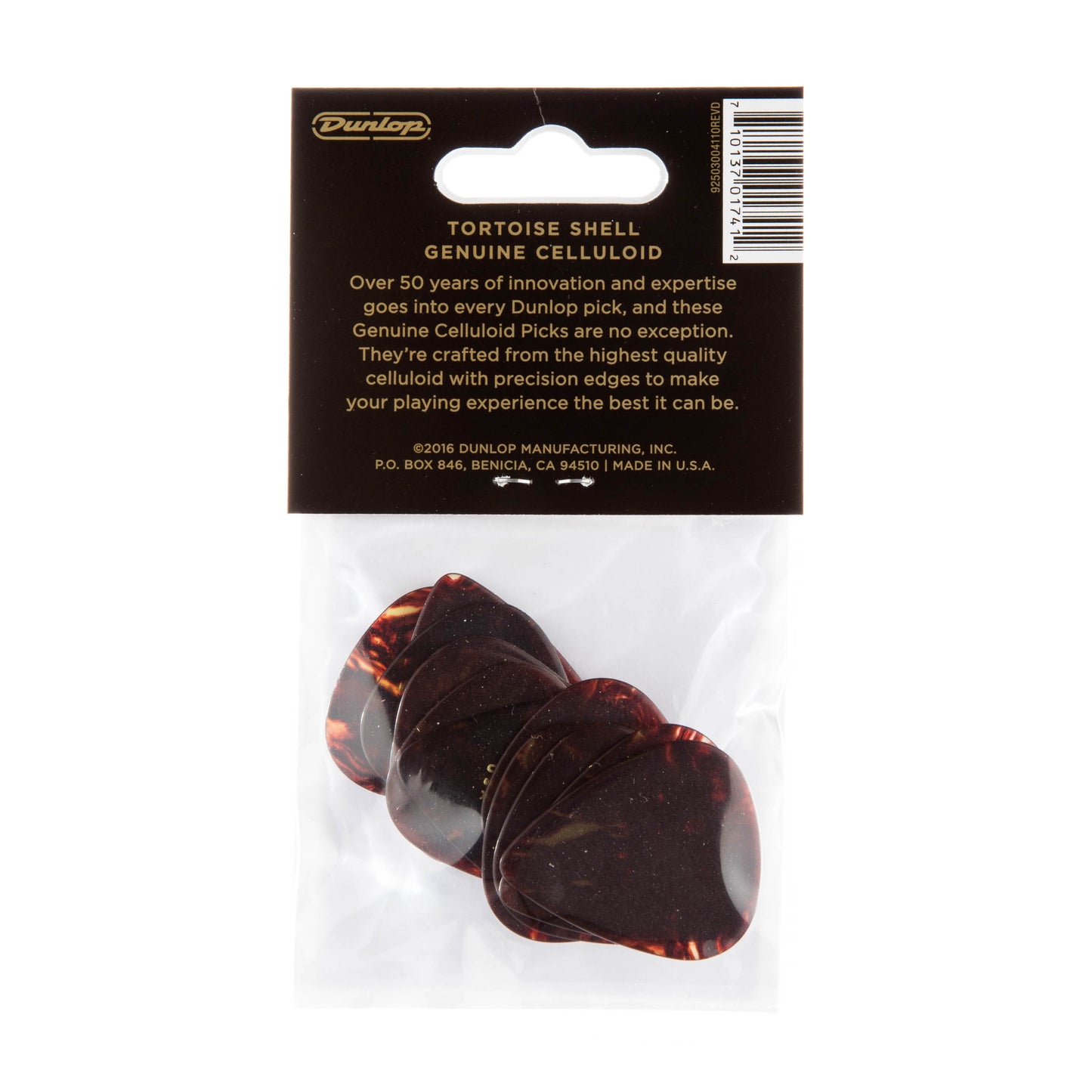 Jim Dunlop DUNLOP CELLULOID SHELL GUITAR PICK PLAYER'S PACK 12-PACK HEAVY - 483P05HV