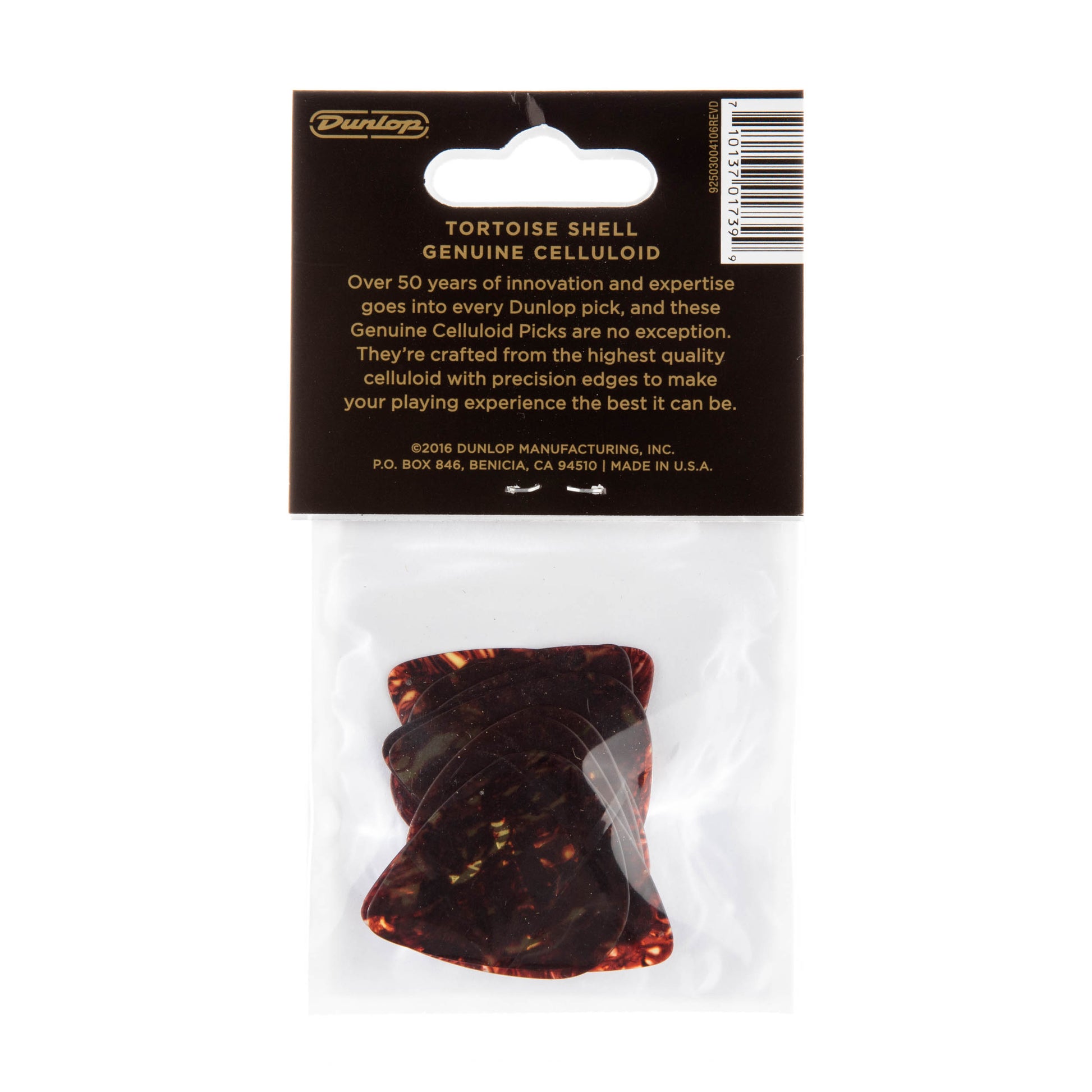 Jim Dunlop DUNLOP CELLULOID SHELL GUITAR PICK PLAYER'S PACK 12-PACK THIN - 483P05TH