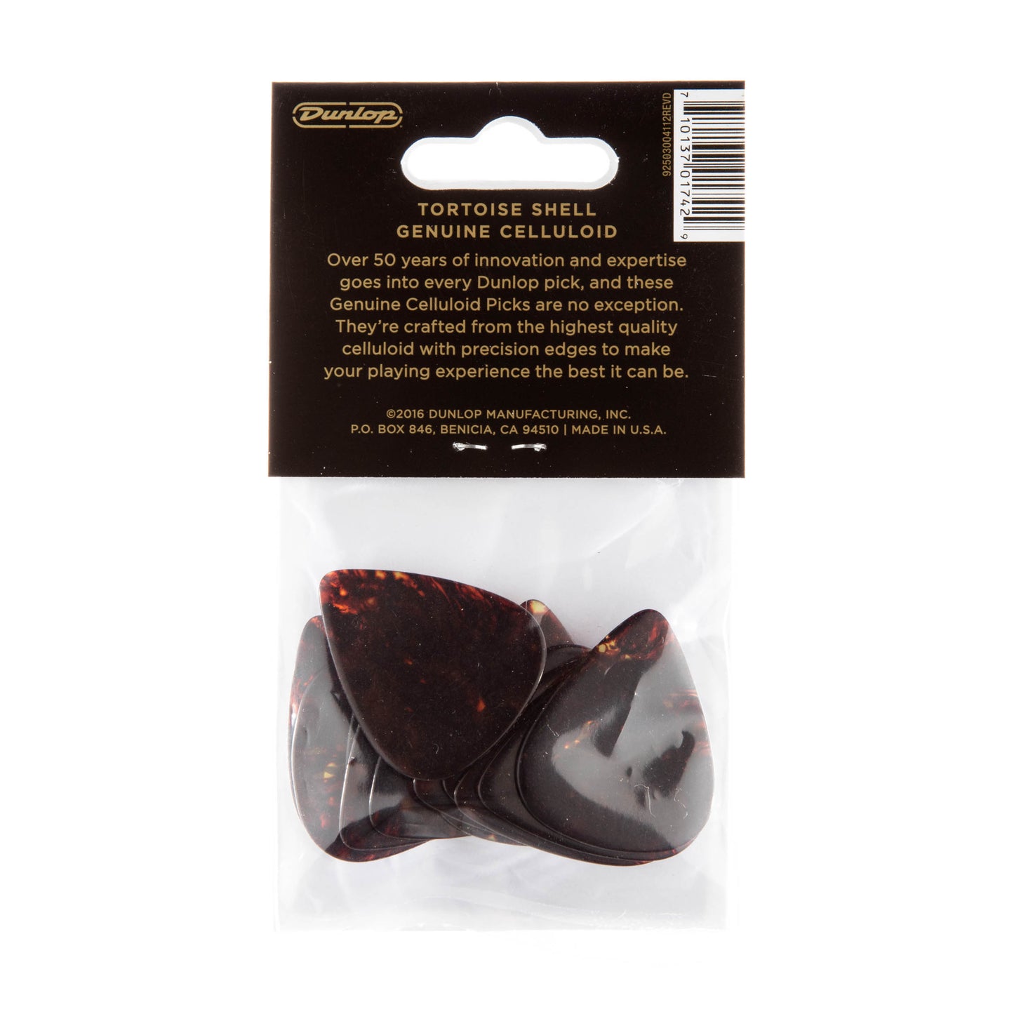 Jim Dunlop DUNLOP CELLULOID SHELL GUITAR PICK PLAYER'S PACK 12-PACK EXTRA HEAVY - 483P05XH