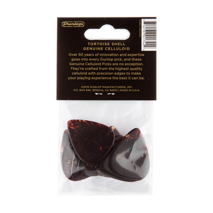 Jim Dunlop DUNLOP CELLULOID SHELL GUITAR PICK PLAYER'S PACK 12-PACK EXTRA HEAVY - 483P05XH
