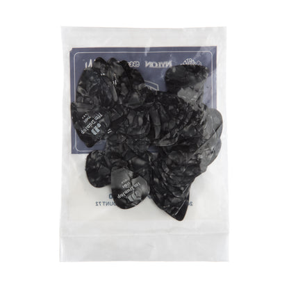 Jim Dunlop DUNLOP CELLULOID BLACK PEARLOID GUITAR PICK REFILL BAG 72-PACK THIN - 483R02TH