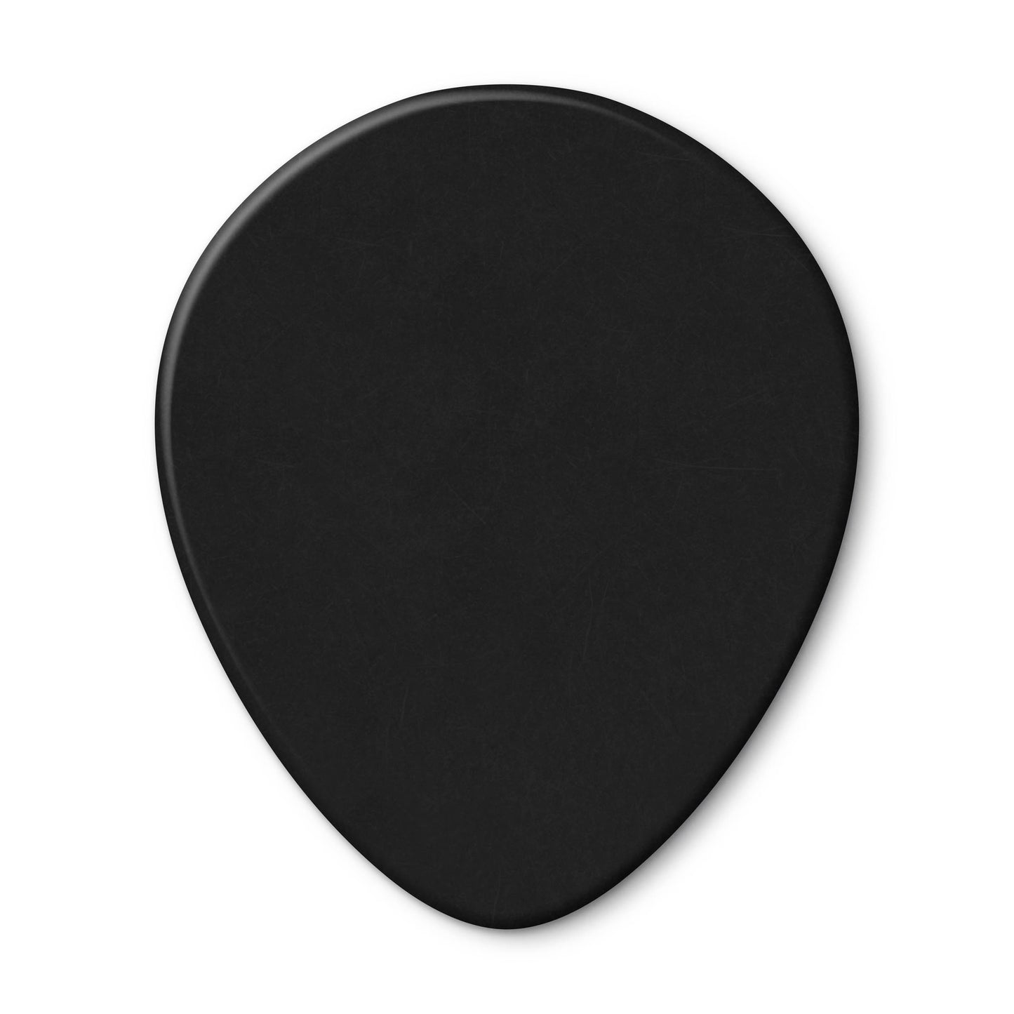 Jim Dunlop DUNLOP CELLULOID BLACK TEARDROP GUITAR PICK PLAYER'S PACK 12-PACK HEAVY - 485P03HV