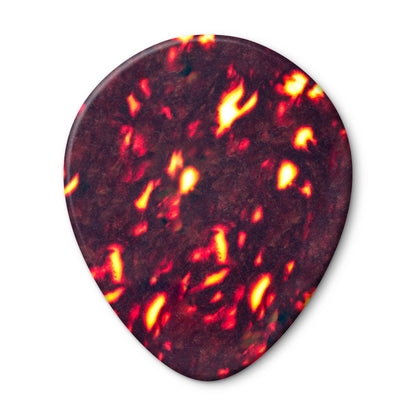 Jim Dunlop DUNLOP CELLULOID SHELL TEARDROP GUITAR PICK PLAYER'S PACK 12-PACK HEAVY - 485P05HV