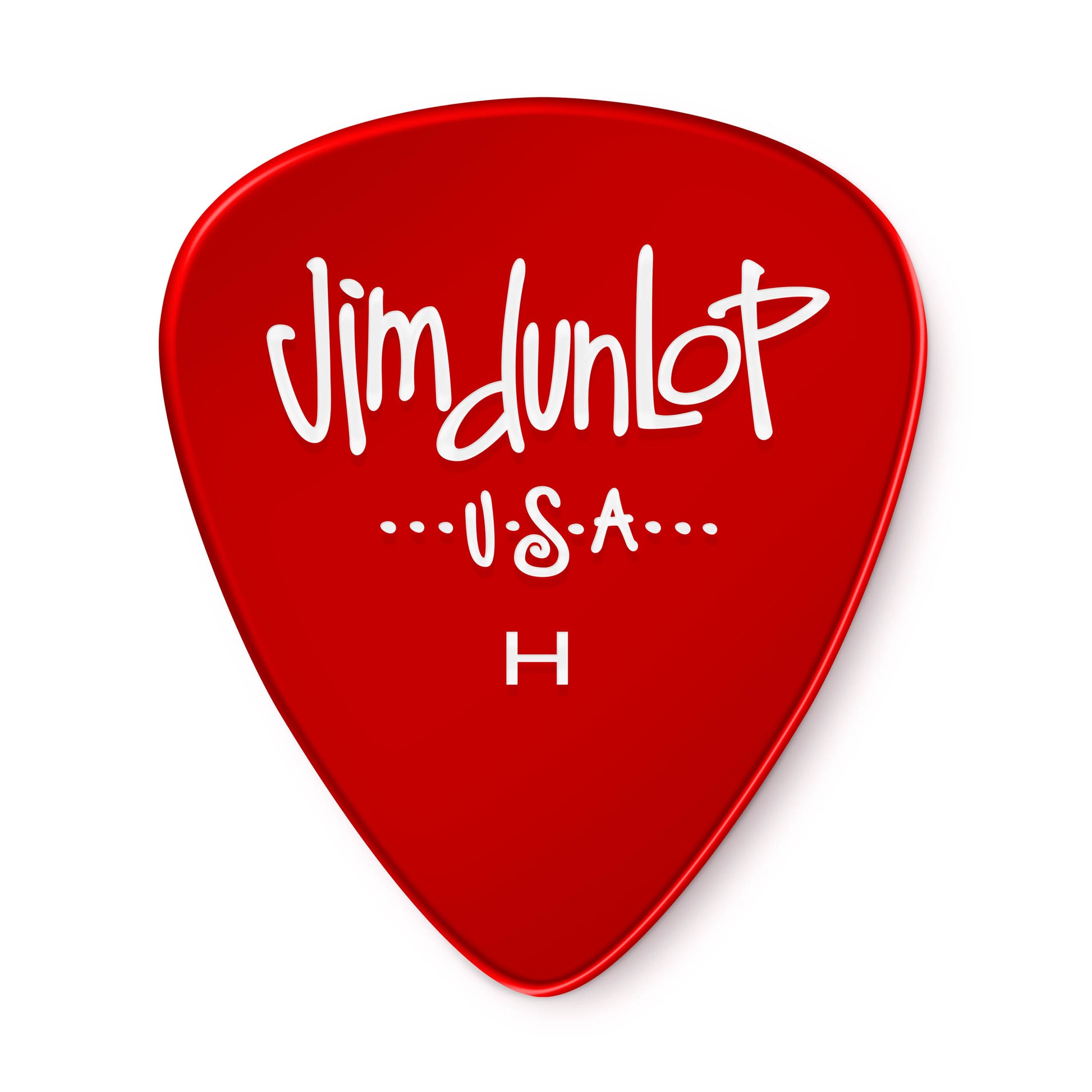 Jim Dunlop DUNLOP GELS RED GUITAR PICK PLAYER'S PACK 12-PACK HEAVY - 486PHV