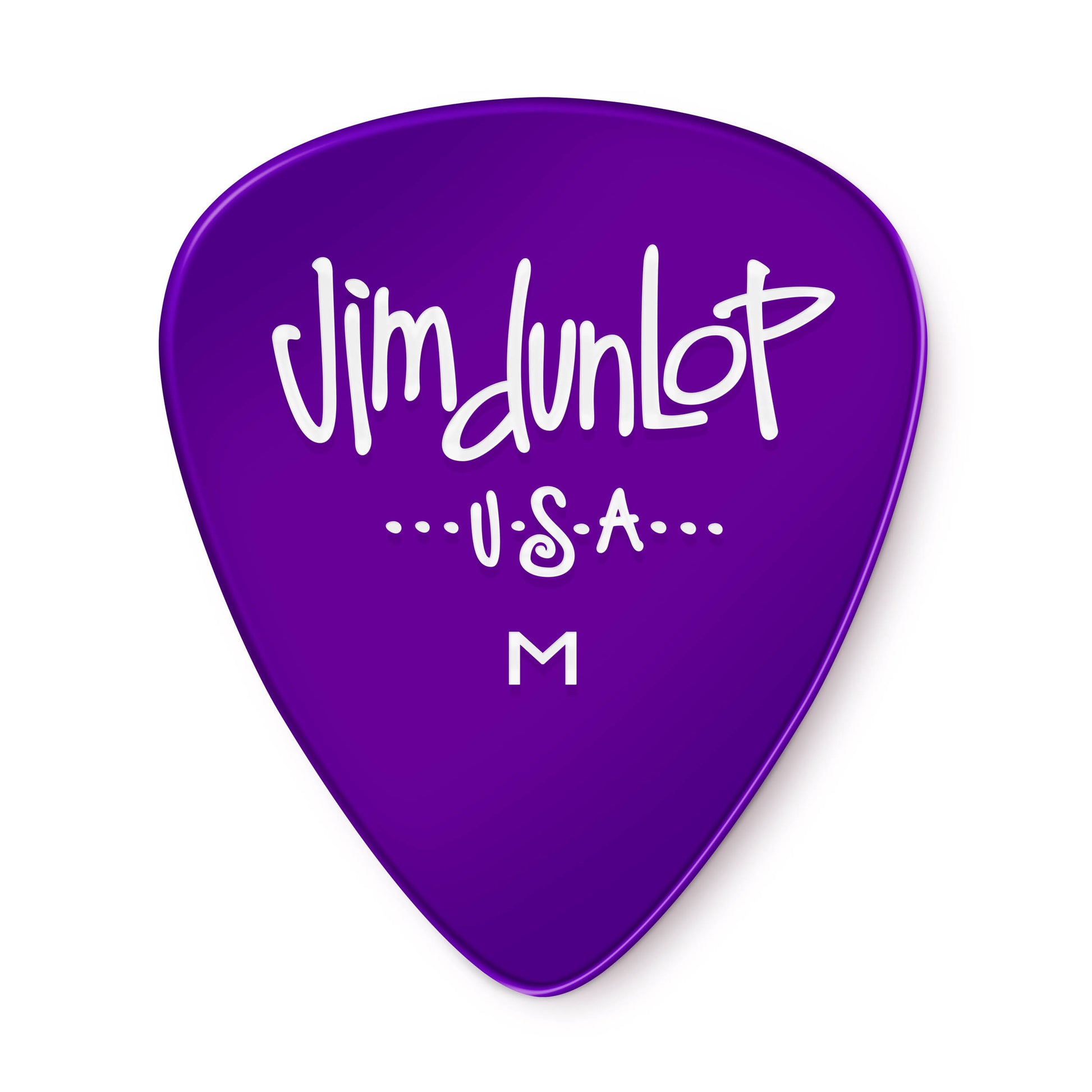 Jim Dunlop DUNLOP GELS PURPLE GUITAR PICK PLAYER'S PACK 12-PACK MEDIUM - 486PMD