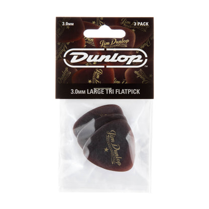 Jim Dunlop DUNLOP AMERICANA 3.0mm LARGE TRIANGLE GUITAR PICK PLAYER'S PACK 03-Pack - 494P102