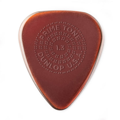Jim Dunlop DUNLOP PRIMETONE 1.3mm STANDARD GRIP PICK GUITAR PICK PLAYER'S PACK 03-PACK - 510P130