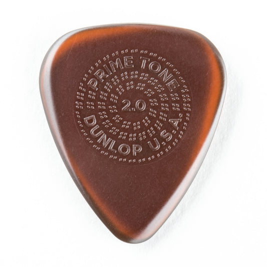 Jim Dunlop DUNLOP PRIMETONE 2.0mm STANDARD GRIP PICK GUITAR PICK PLAYER'S PACK 03-PACK - 510P200